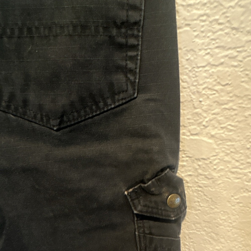Carhartt B357 Men's Black Cotton Canvas Relaxed Fit Cargo Work Shorts 40 - Picture 5 of 5